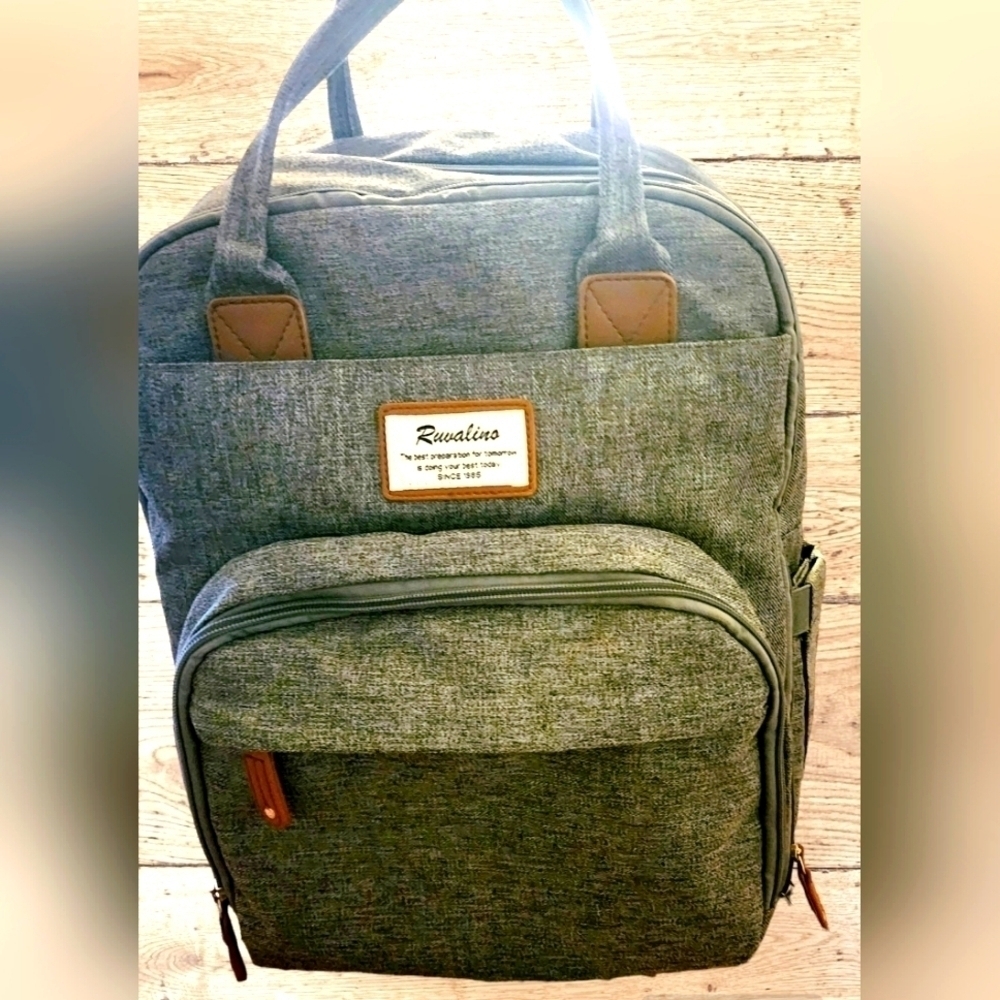 RUVALINO Large Diaper Bag Backpack